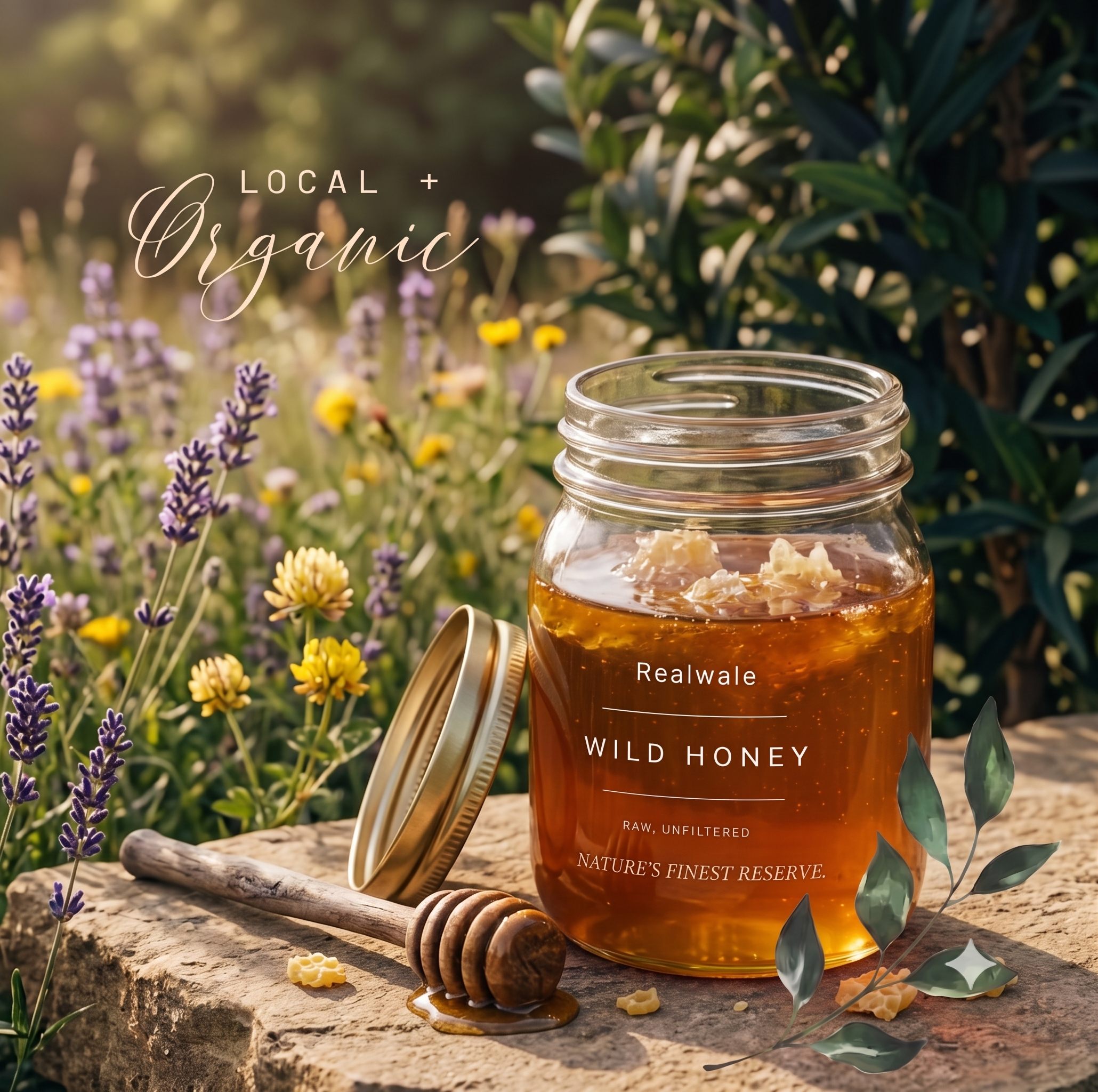 Kashmir White Acacia Raw Honey